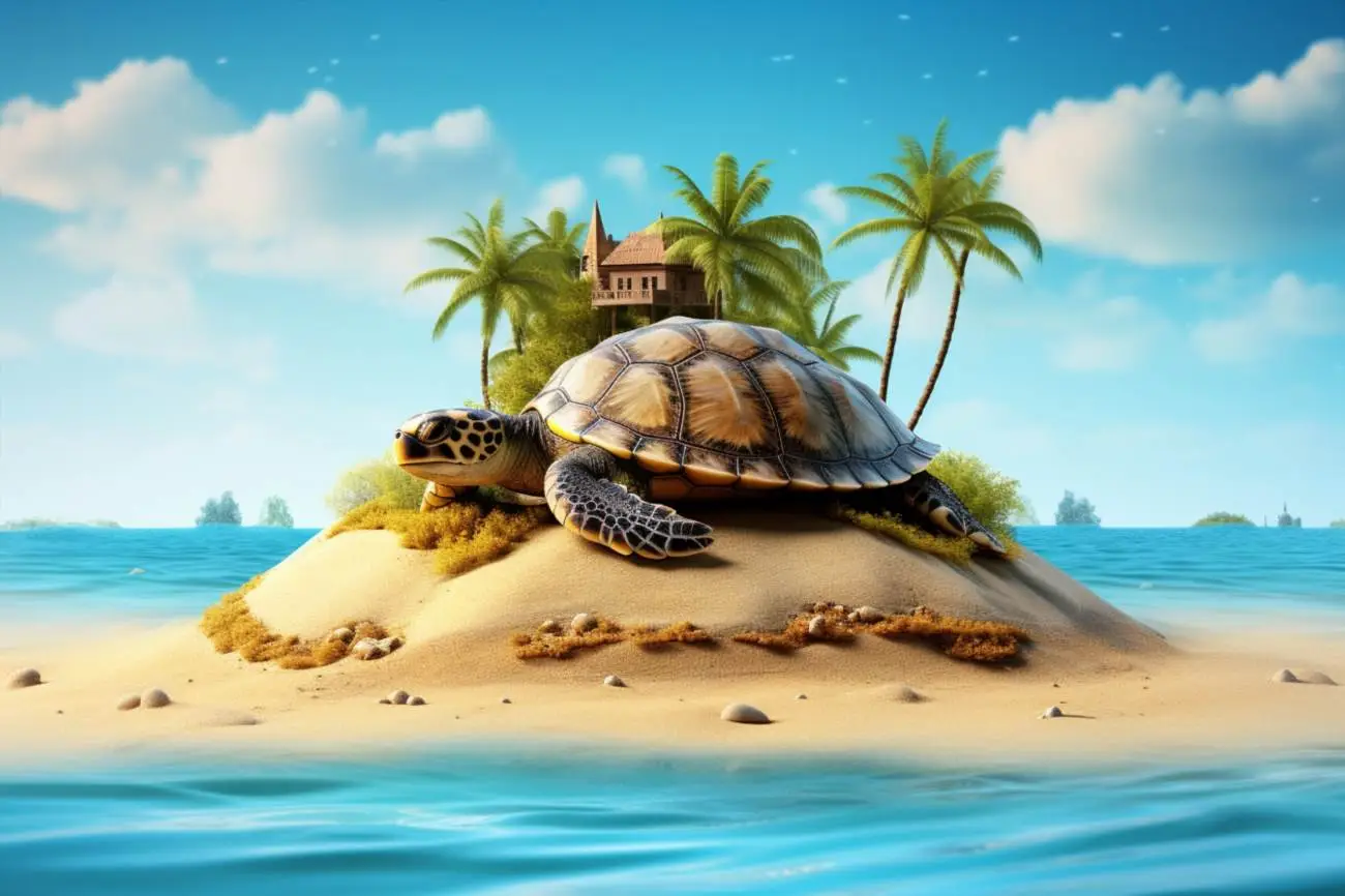 Wyspa dla żółwia – jak zrobić?